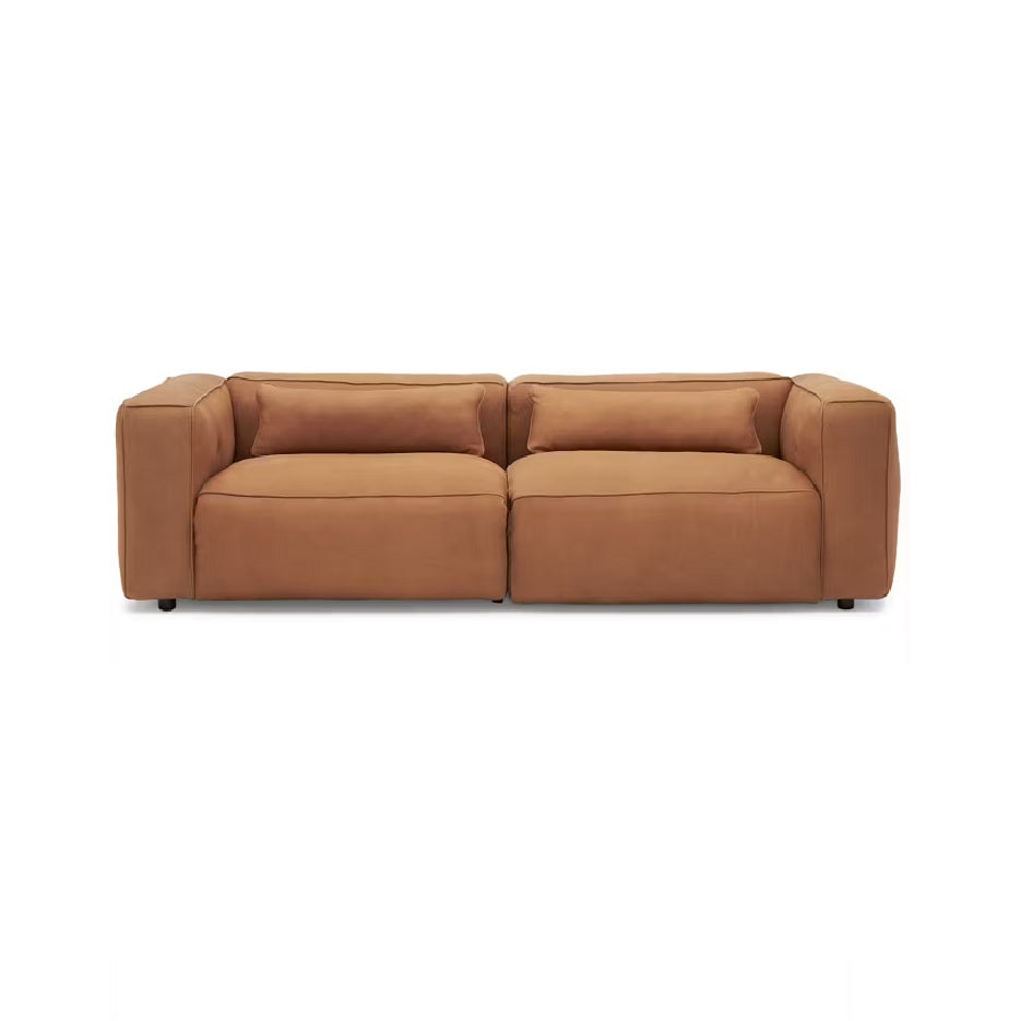 Sofá de 3 Cuerpos Modelo Bob Cuero Pranna