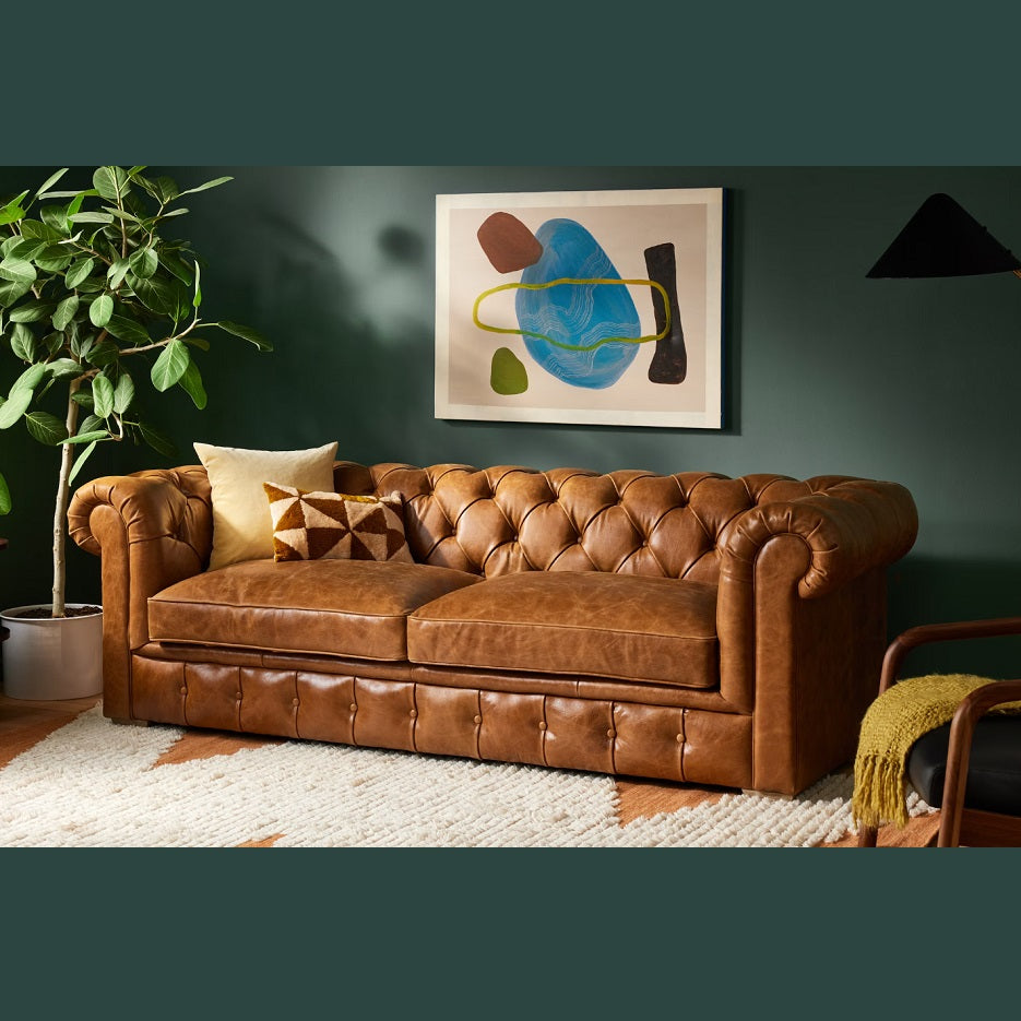 Sofá de 3 Cuerpos Modelo Chesterfield
