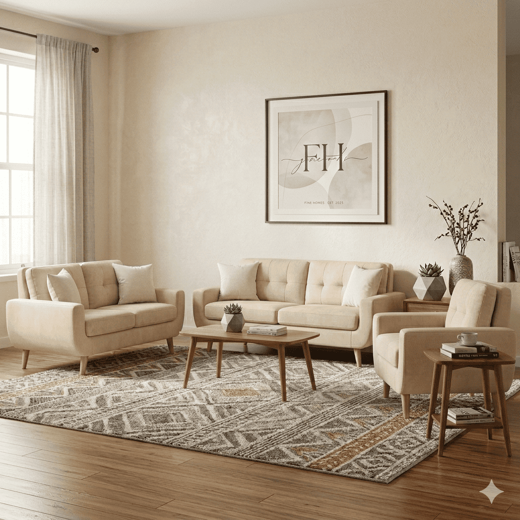 Juego de Sala 3-2-1 Modelo Mango Premium Fabiani Home