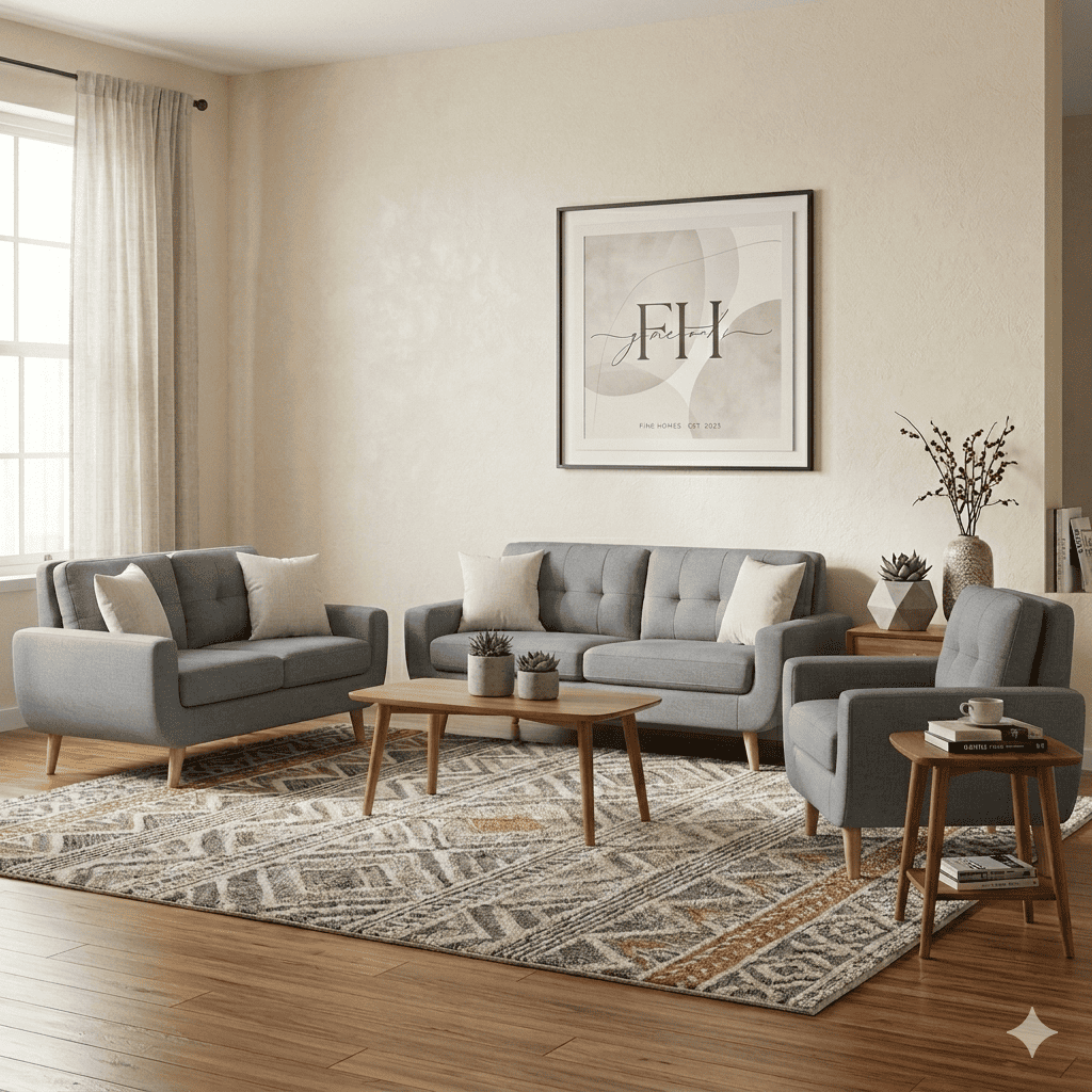 Juego de Sala 3-2-1 Modelo Mango Premium Fabiani Home