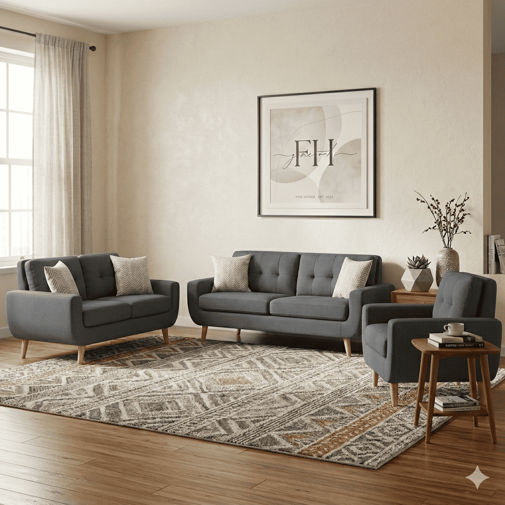 Juego de Sala 3-2-1 Modelo Mango Premium Fabiani Home