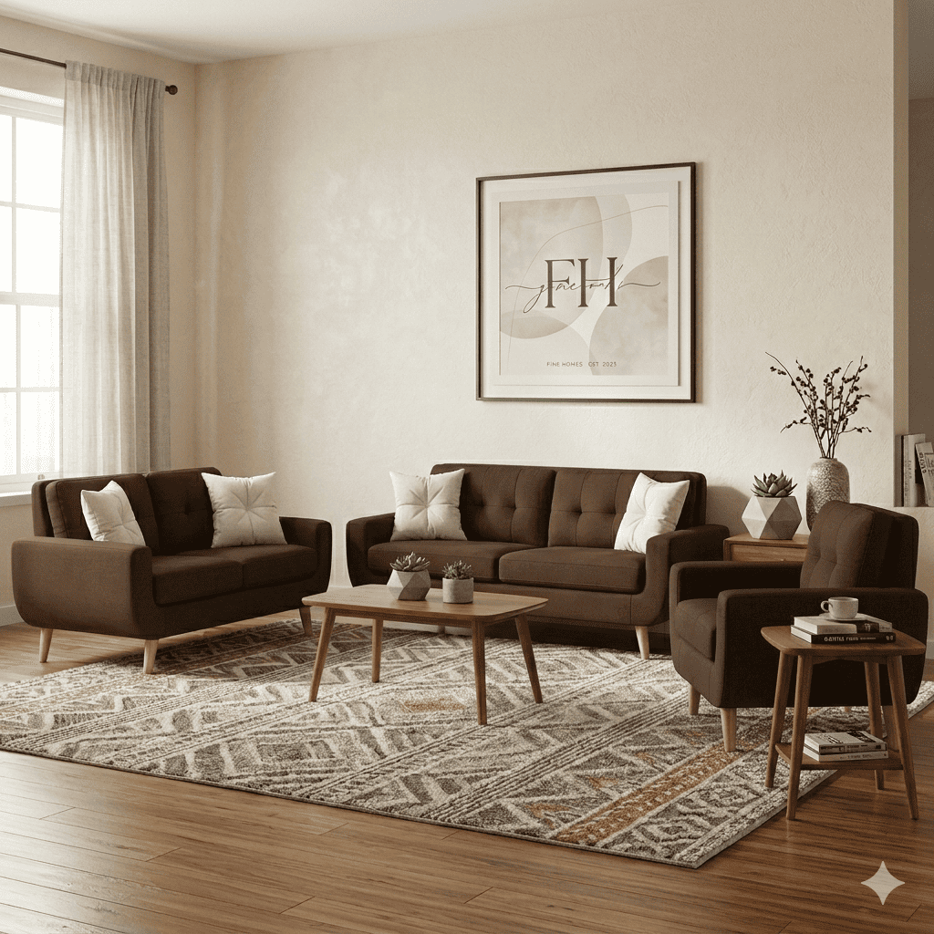 Juego de Sala 3-2-1 Modelo Mango Premium Fabiani Home