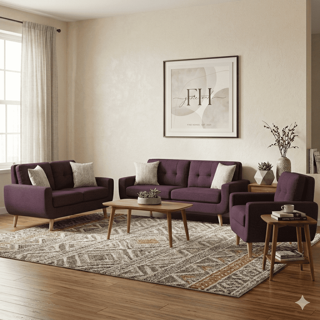 Juego de Sala 3-2-1 Modelo Mango Premium Fabiani Home