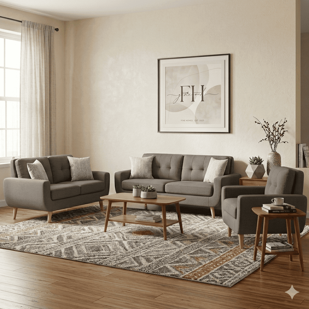 Juego de Sala 3-2-1 Modelo Mango Premium Fabiani Home