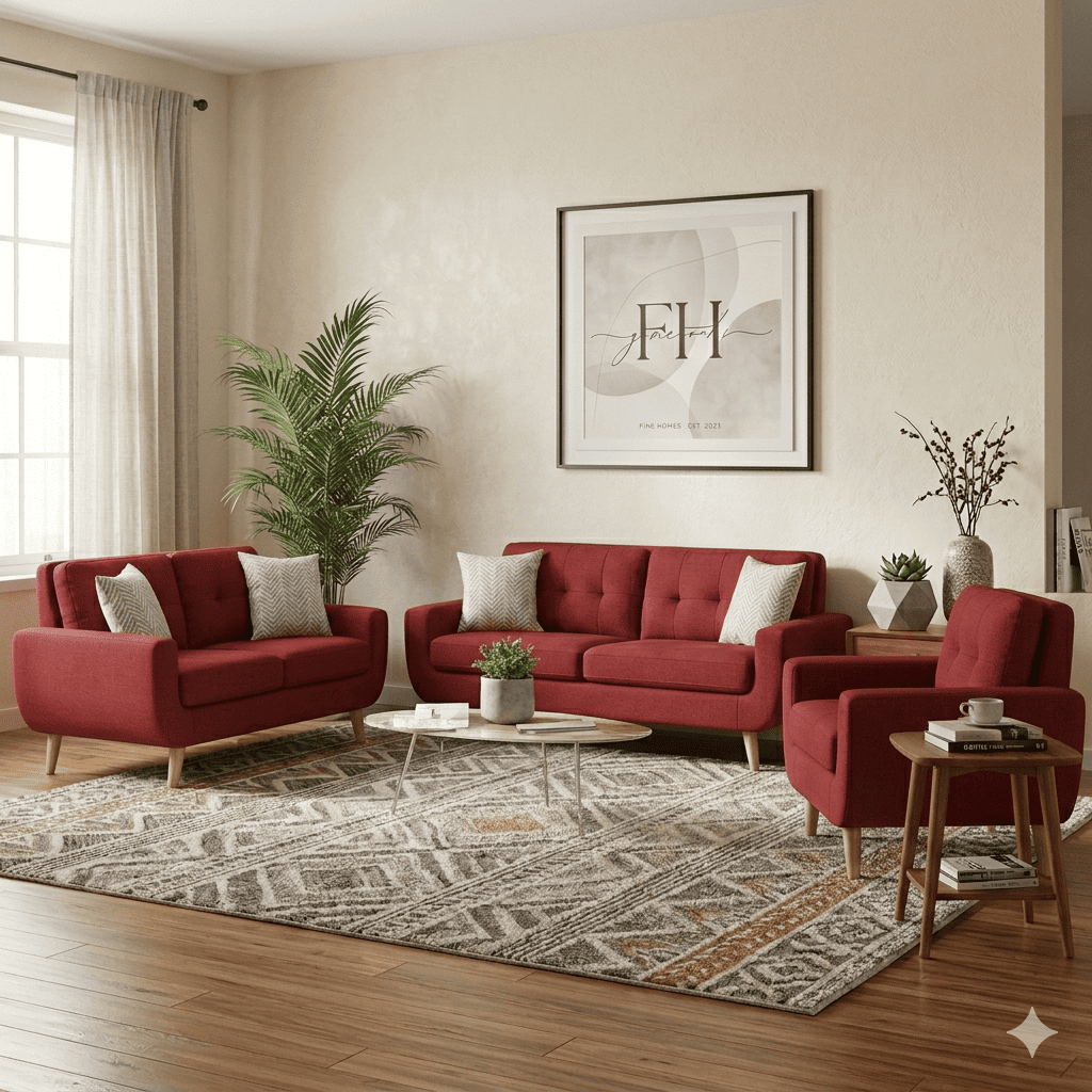 Juego de Sala 3-2-1 Modelo Mango Premium Fabiani Home