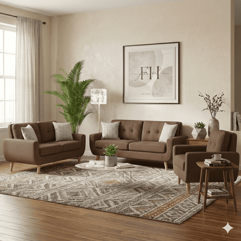 Juego de Sala 3-2-1 Modelo Mango Premium Fabiani Home
