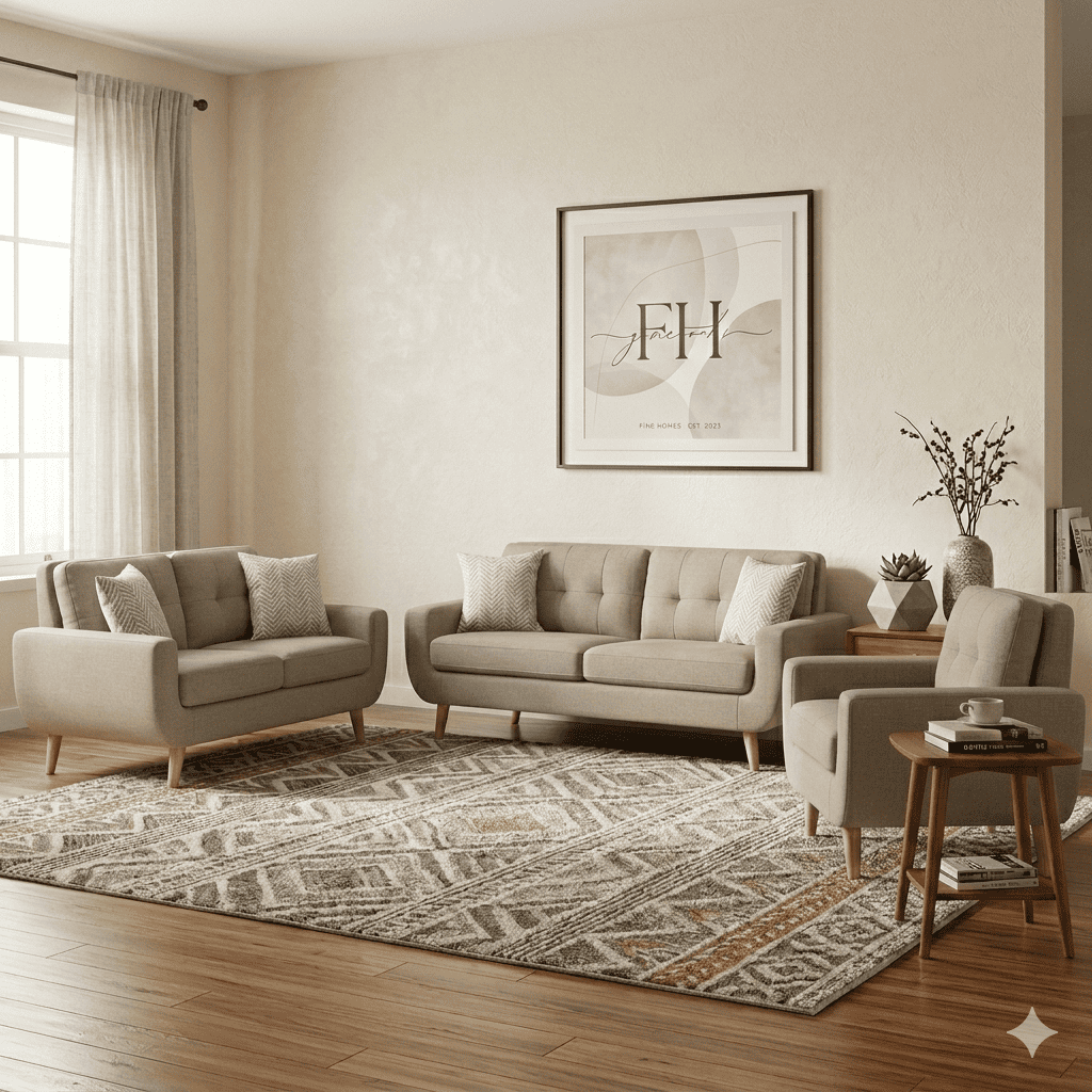 Juego de Sala 3-2-1 Modelo Mango Premium Fabiani Home
